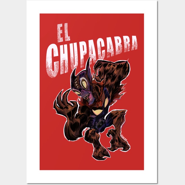 El Chupacabra Wall Art by Nathan Wiedemer 